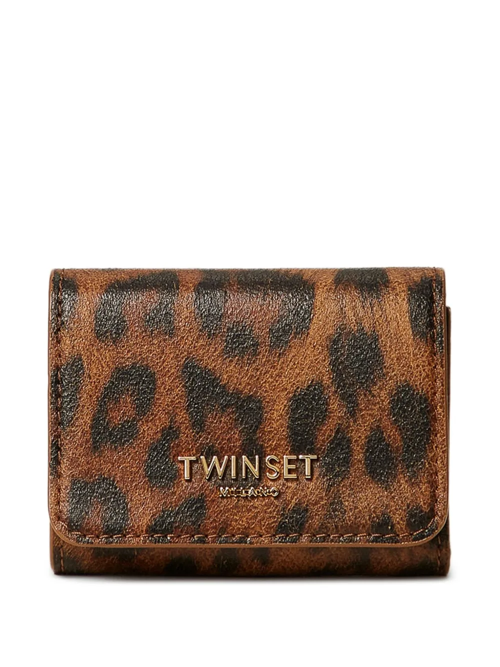 TWINSET leopard-print wallet | Brown | Image 1