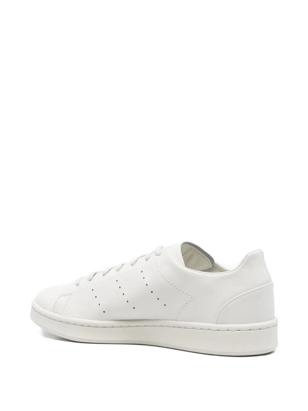 Y-3 Stan Smith geperforeerde leren low-top sneakers Wit