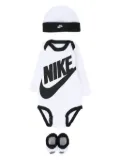 Nike Kids logo-applique babygrow set - White