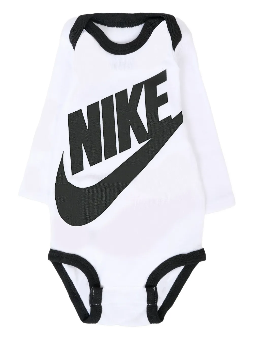 Nike Kids logo-applique babygrow set Wit