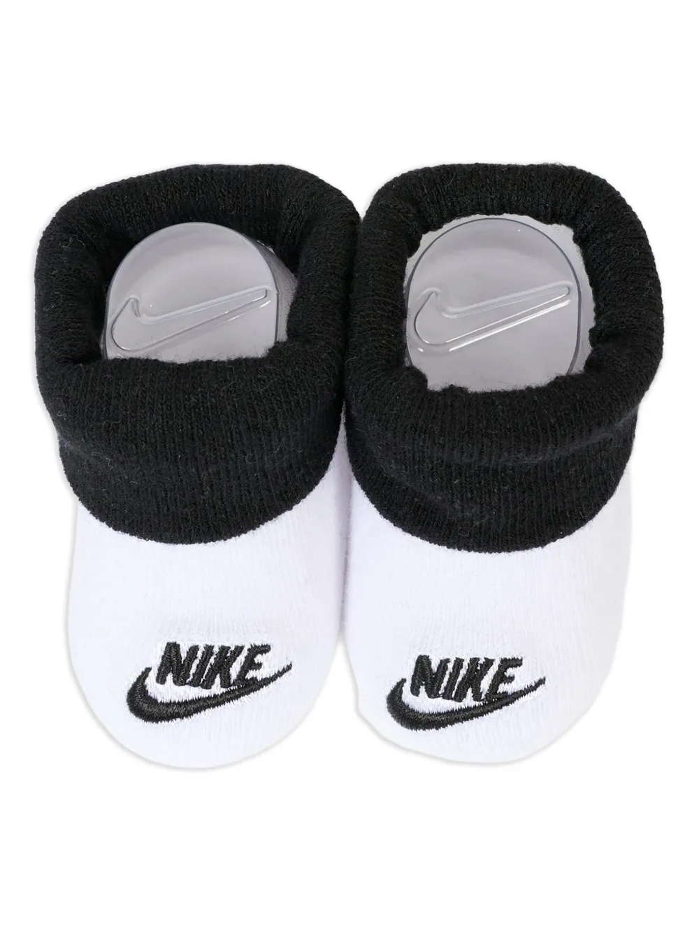 Nike Kids logo-applique babygrow set Wit