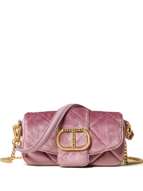 TWINSET Amie quilted jewel-embellished bag