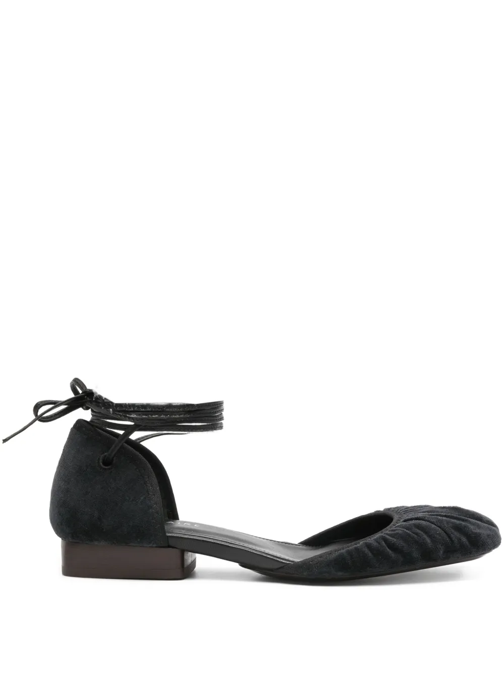 LEMAIRE Micro ballet flats Black