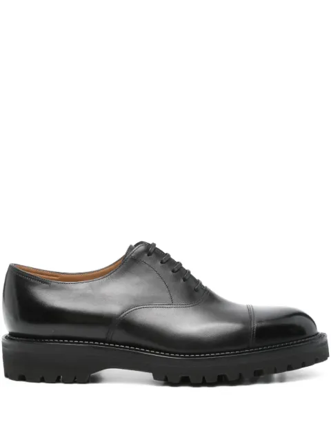 John Lobb Council leather cap-toe Oxford shoes