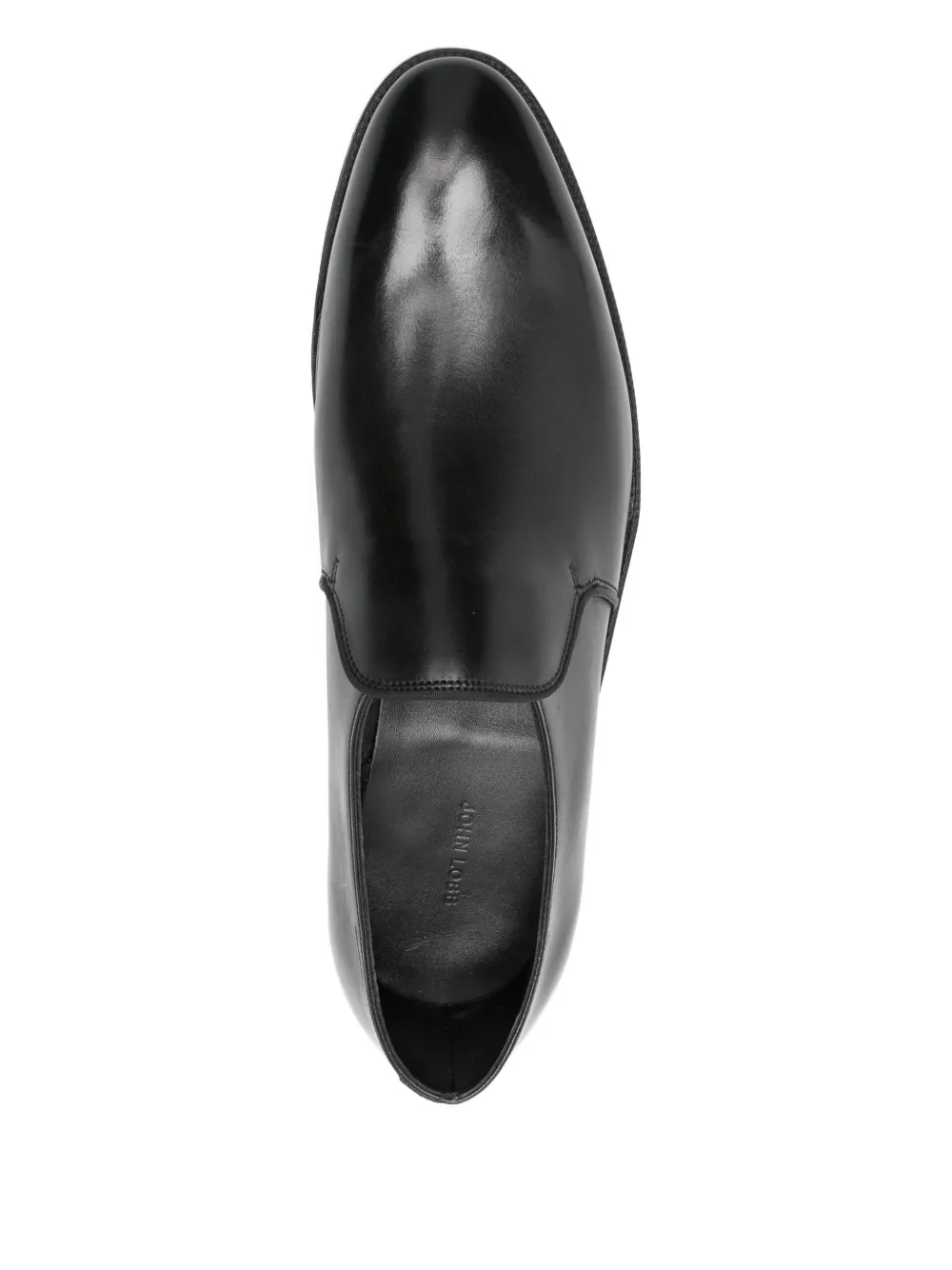 John Lobb Leren schoenen Zwart