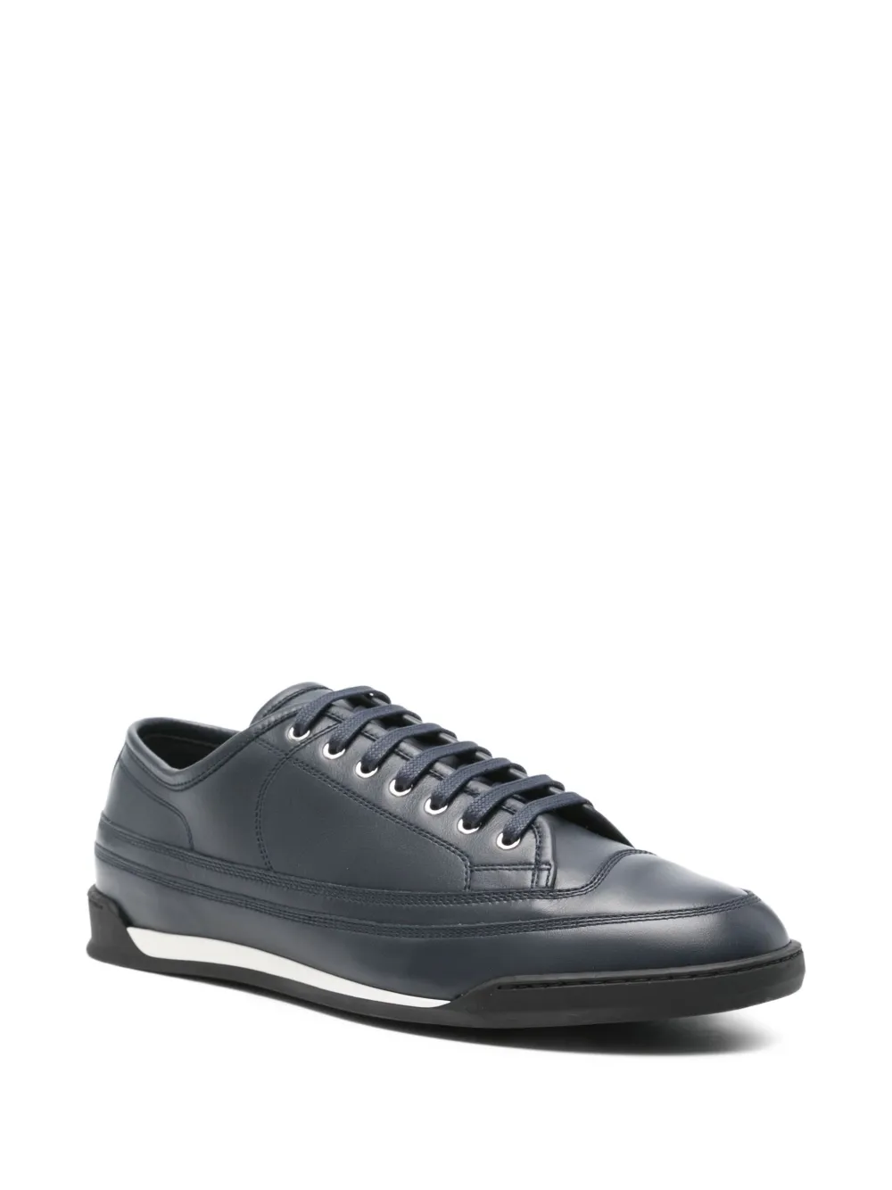 John Lobb lace-up leather sneakers | Low-Tops | Image 2