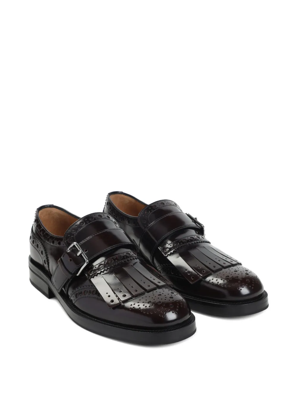 Church's embellished brogue shoes Red