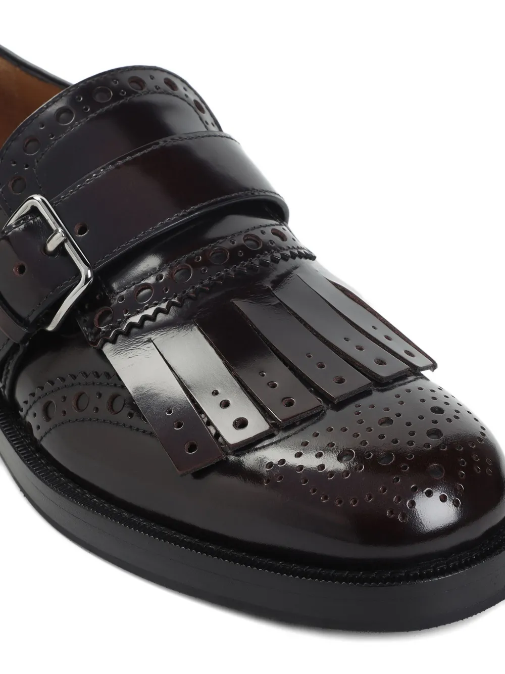 Church's embellished brogue shoes Red