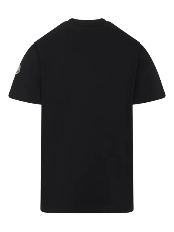 Moncler ロゴ Tシャツ | ブラック | FARFETCH JP