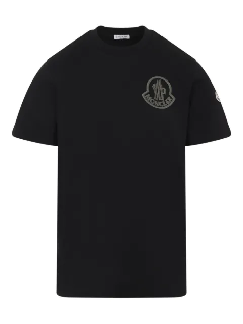 Moncler logo-patch cotton T-shirt