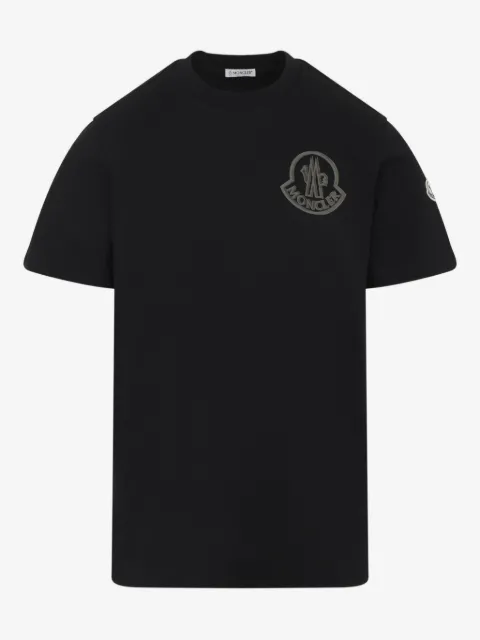 Moncler logo-patch cotton T-shirt