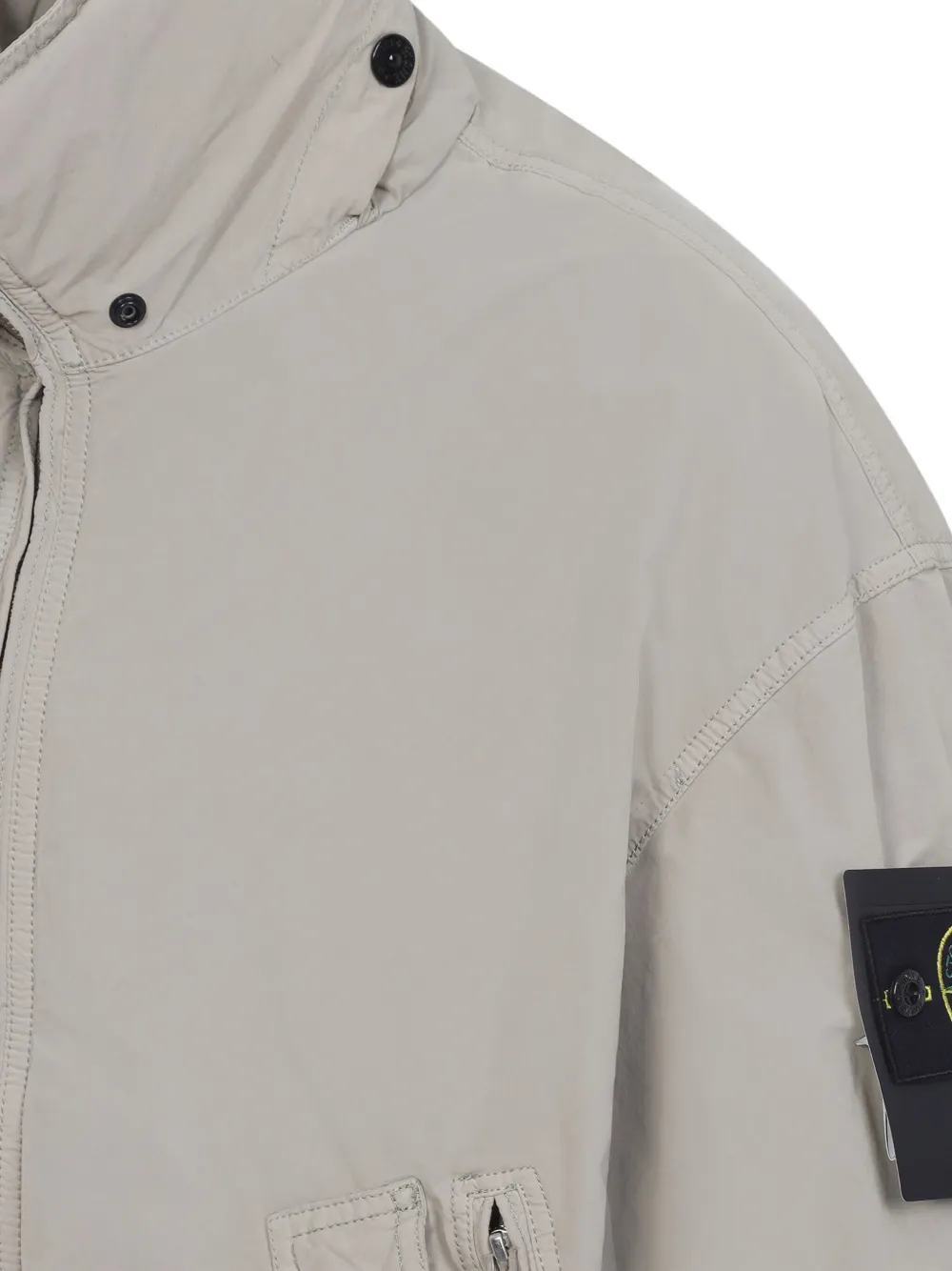 Stone Island Bomberjack met rits Beige
