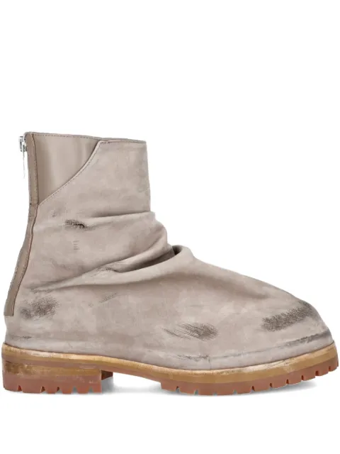 424 distressed leather boots