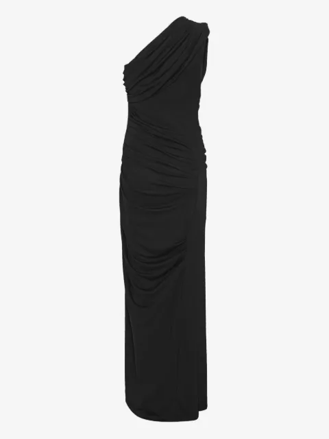ROTATE BIRGER CHRISTENSEN vestido drapeado con hombro descubierto