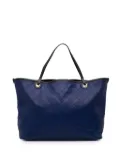 CHANEL Pre-Owned 2014 XL Quilted Caviar Shopping Fever tote bag - Blue