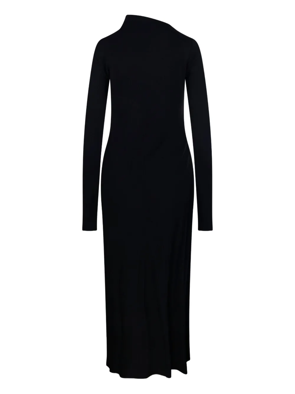 Sportmax asymmetric-neck gathered day dress | Day Dresses | Image 2