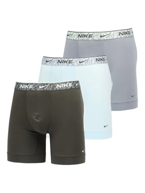 Nike Dri-Fit logo-print boxer briefs (pack of three)