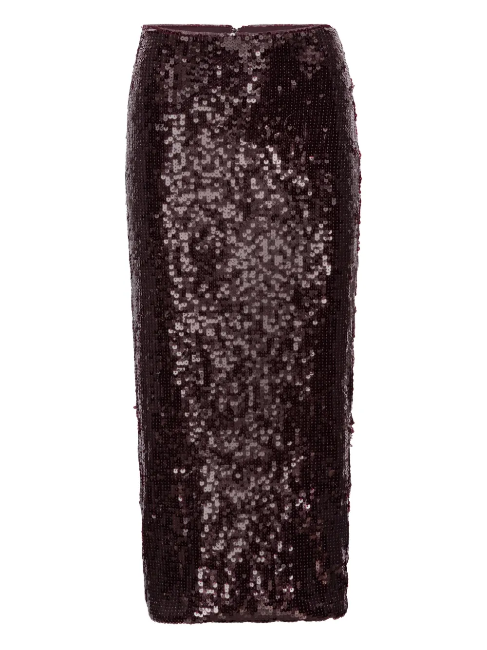 ROTATE BIRGER CHRISTENSEN sequin-embellished skirt | Red | Image 1