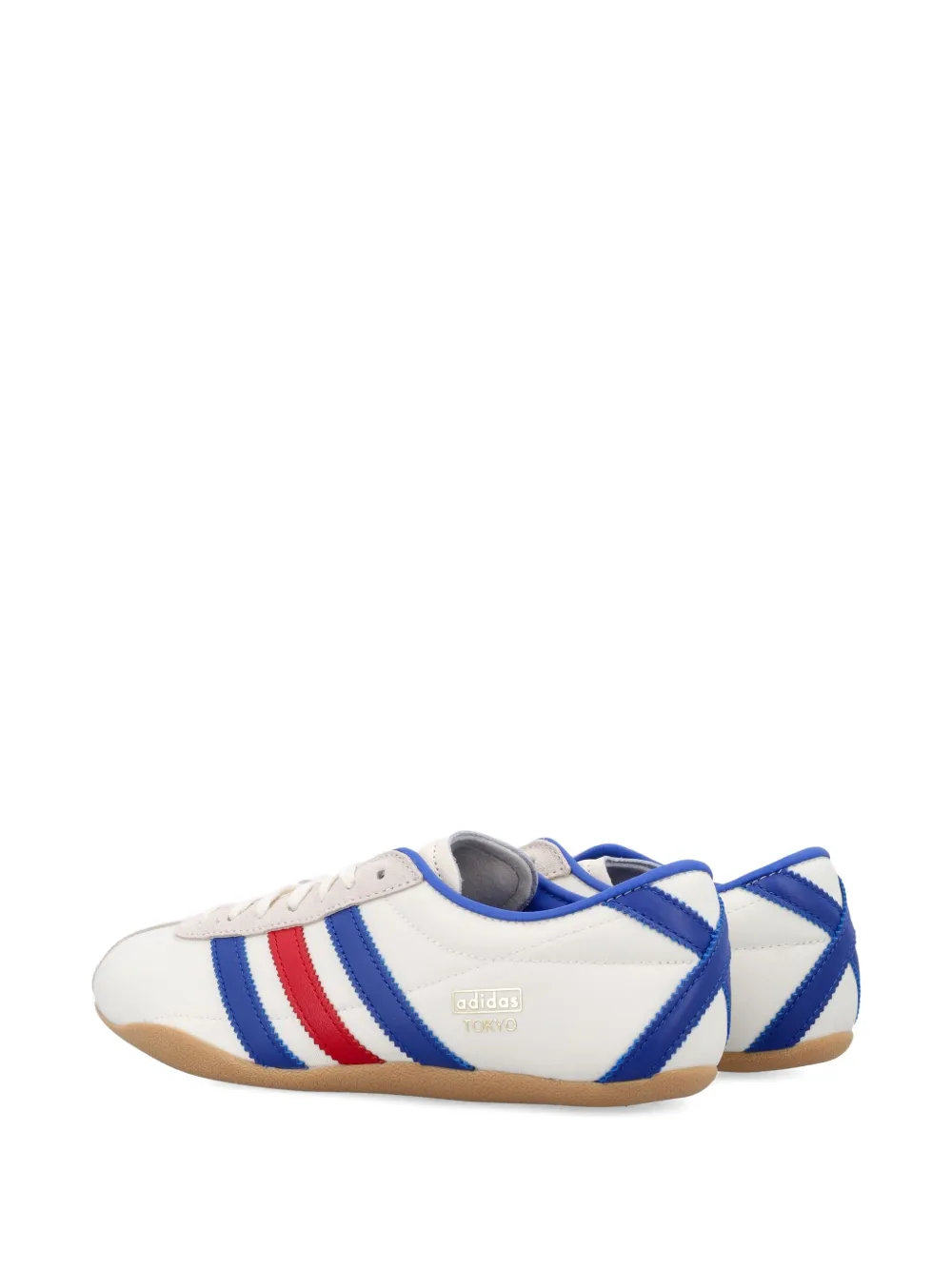 Adidas Originals Tokyo Leather And Suede-trimmed Mesh Sneakers In White