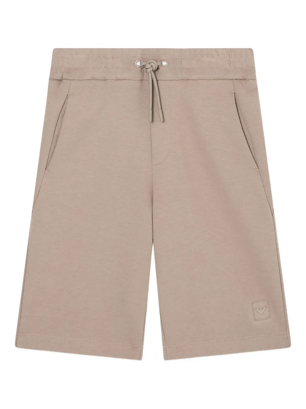 Emporio Armani Kids Shortsset met logodetail Beige