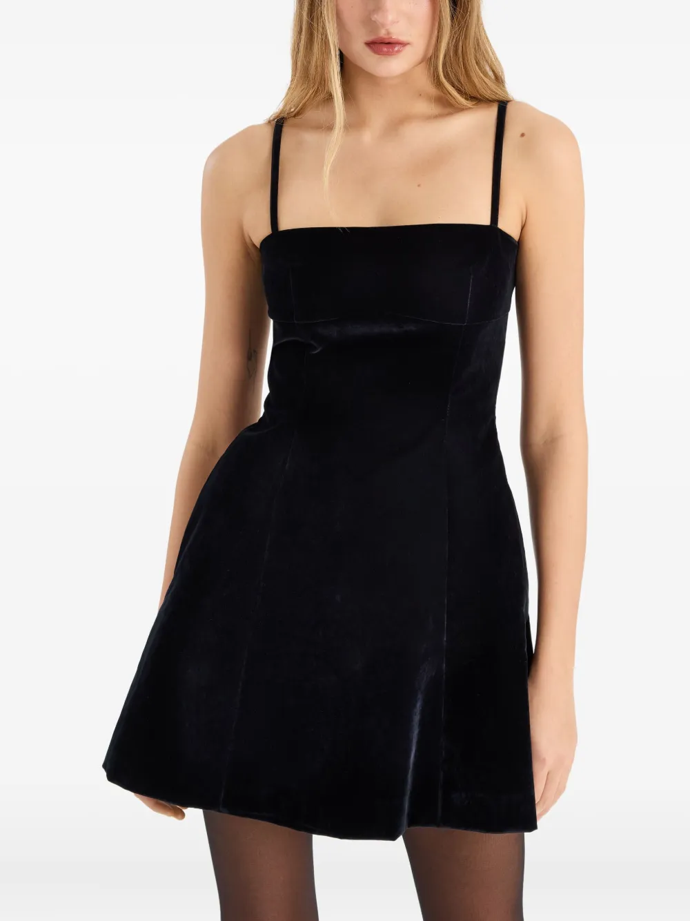 Rotate Birger Christensen Sleeveless Mini Dress In Black