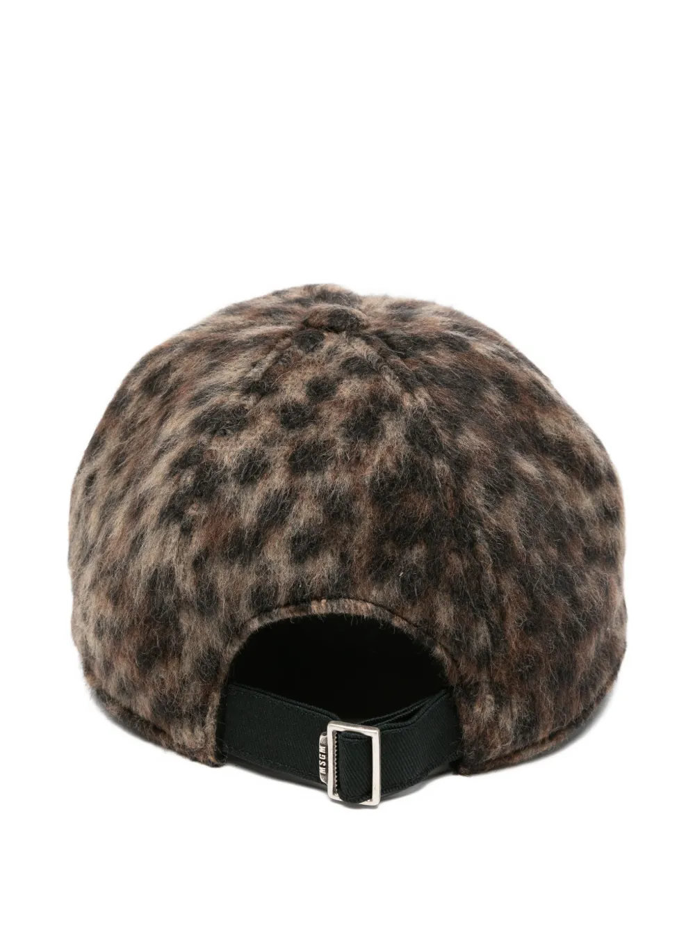 MSGM Honkbalpet met barokprint - Beige