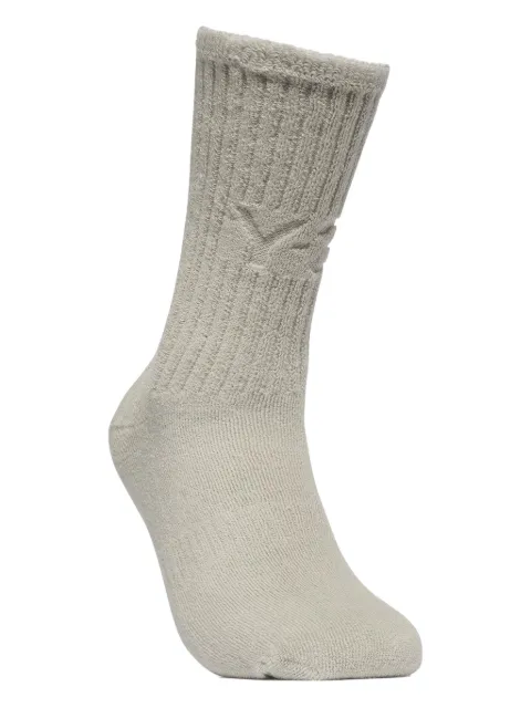 Y-3 debossed-logo socks