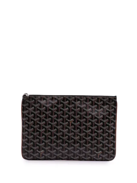 Goyard Pre-Owned 2016 Goyardine Senat MM Clutch