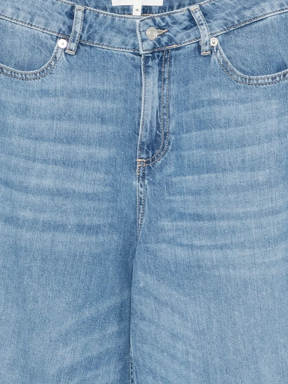 Ba&Sh Musc wide-leg jeans Blauw