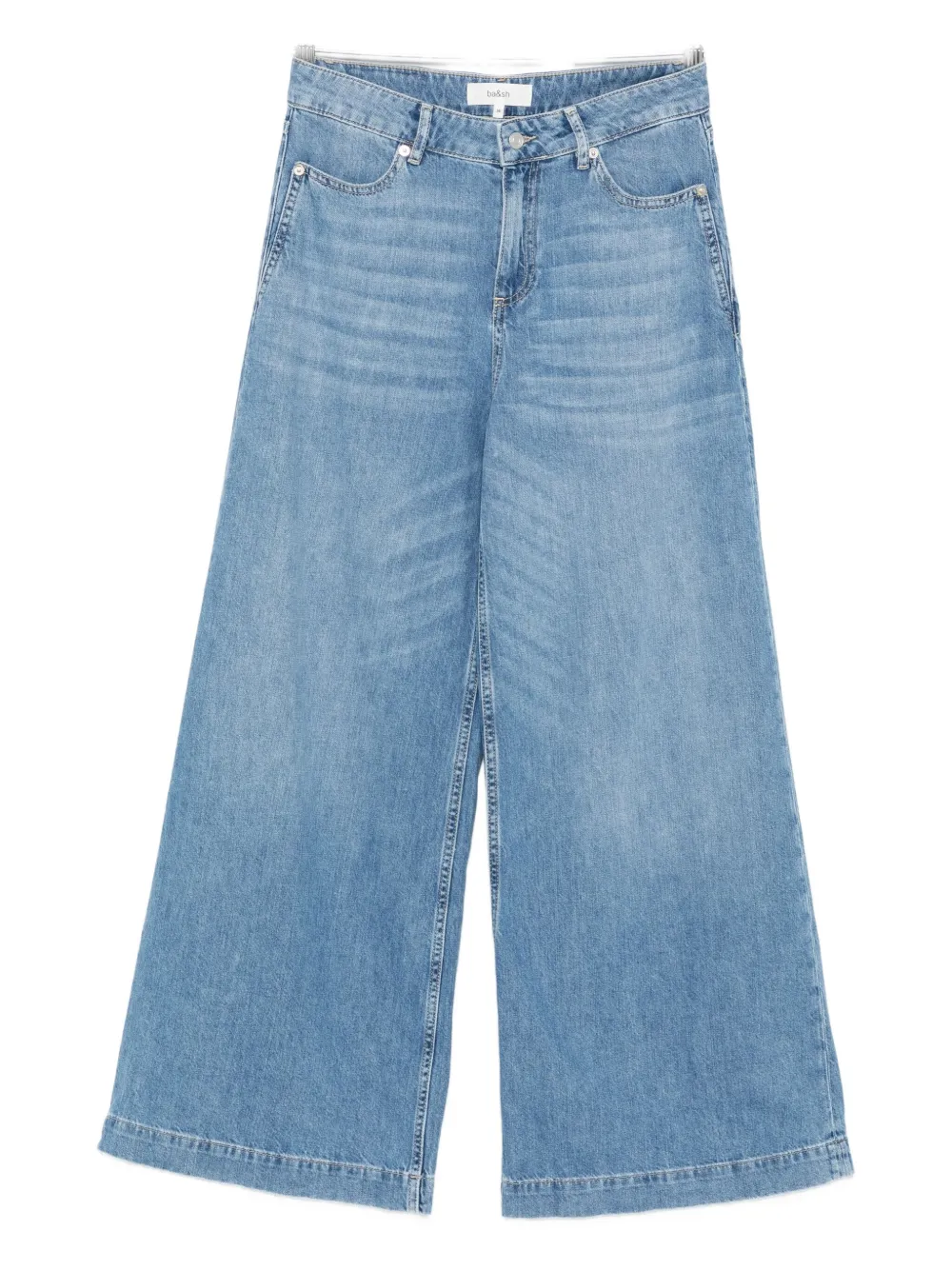Ba&Sh Musc wide-leg jeans Blauw