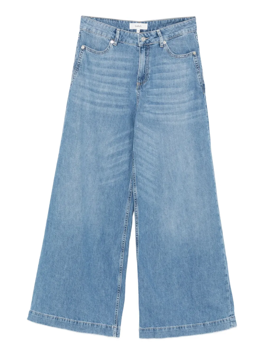 Ba&Sh Musc wide-leg jeans Blauw