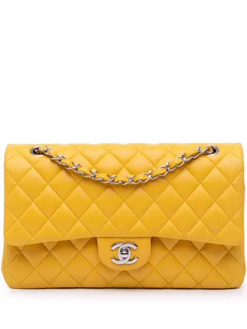 CHANEL Pre-Owned 2018 Medium Classic Lambskin Double Flap shoulder bag
