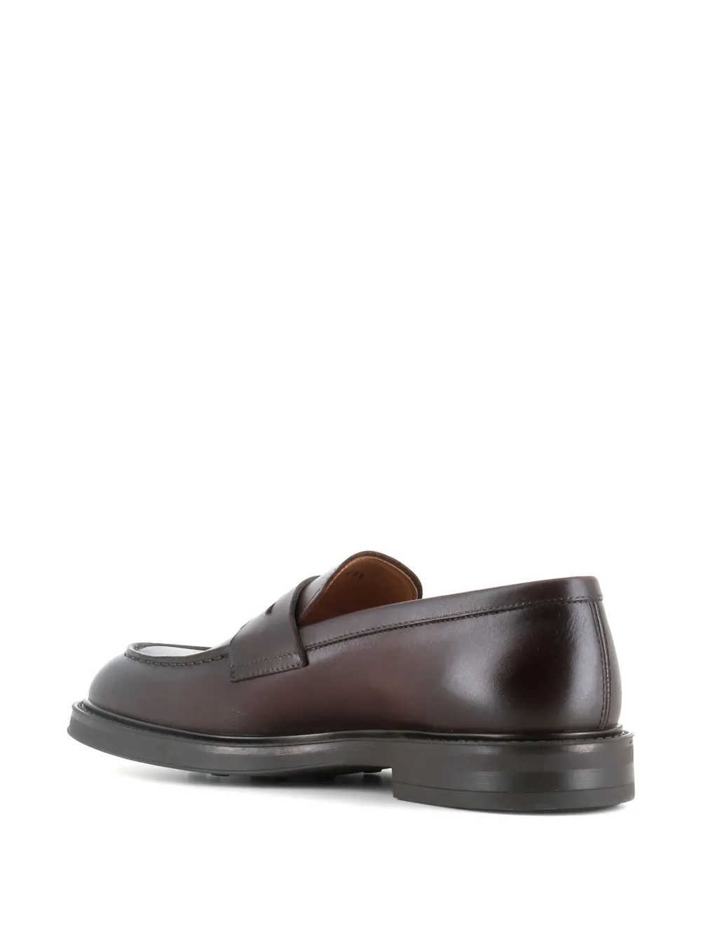 Henderson Baracco leather loafers TESTA DI MORO