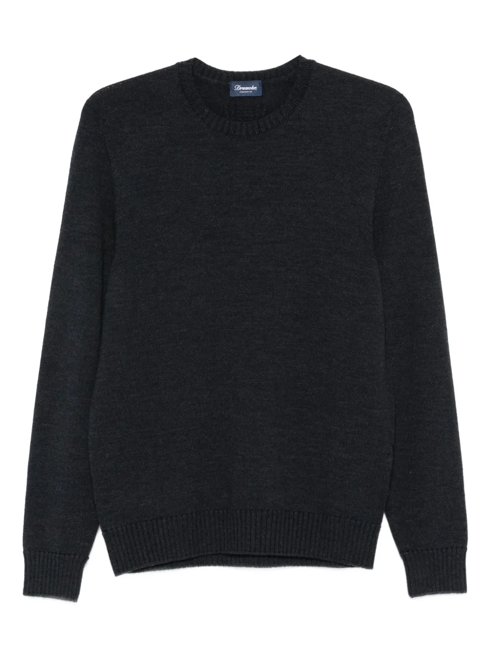 Drumohr Maglione girocollo in lana | grigio | Image 1