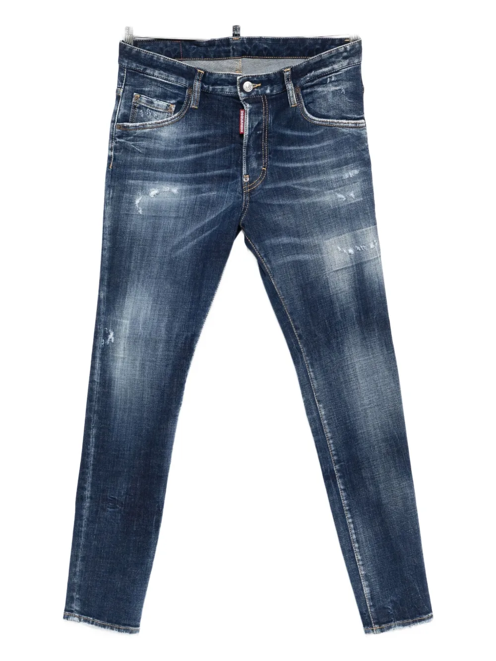 DSQUARED2 Cool Guy distressed faded jeans Blauw