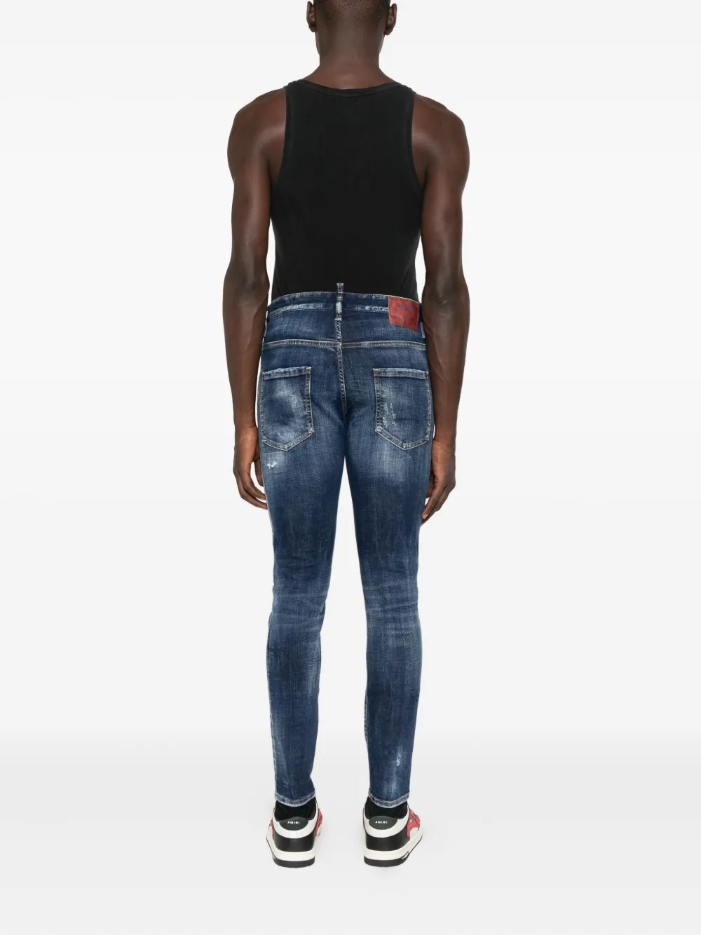 DSQUARED2 Cool Guy distressed faded jeans Blauw
