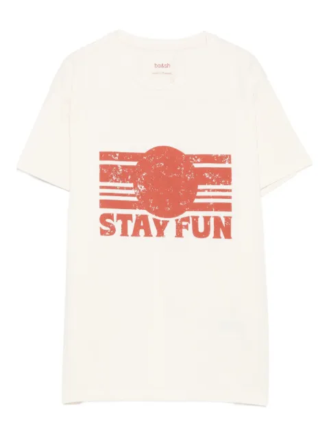 Ba&Sh T-Shirt mit grafischem Print