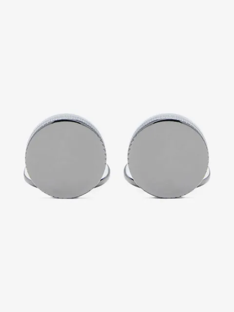 Giorgio Armani textured round cufflinks