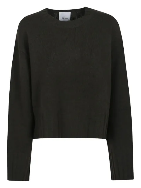 Allude suéter con cuello redondo