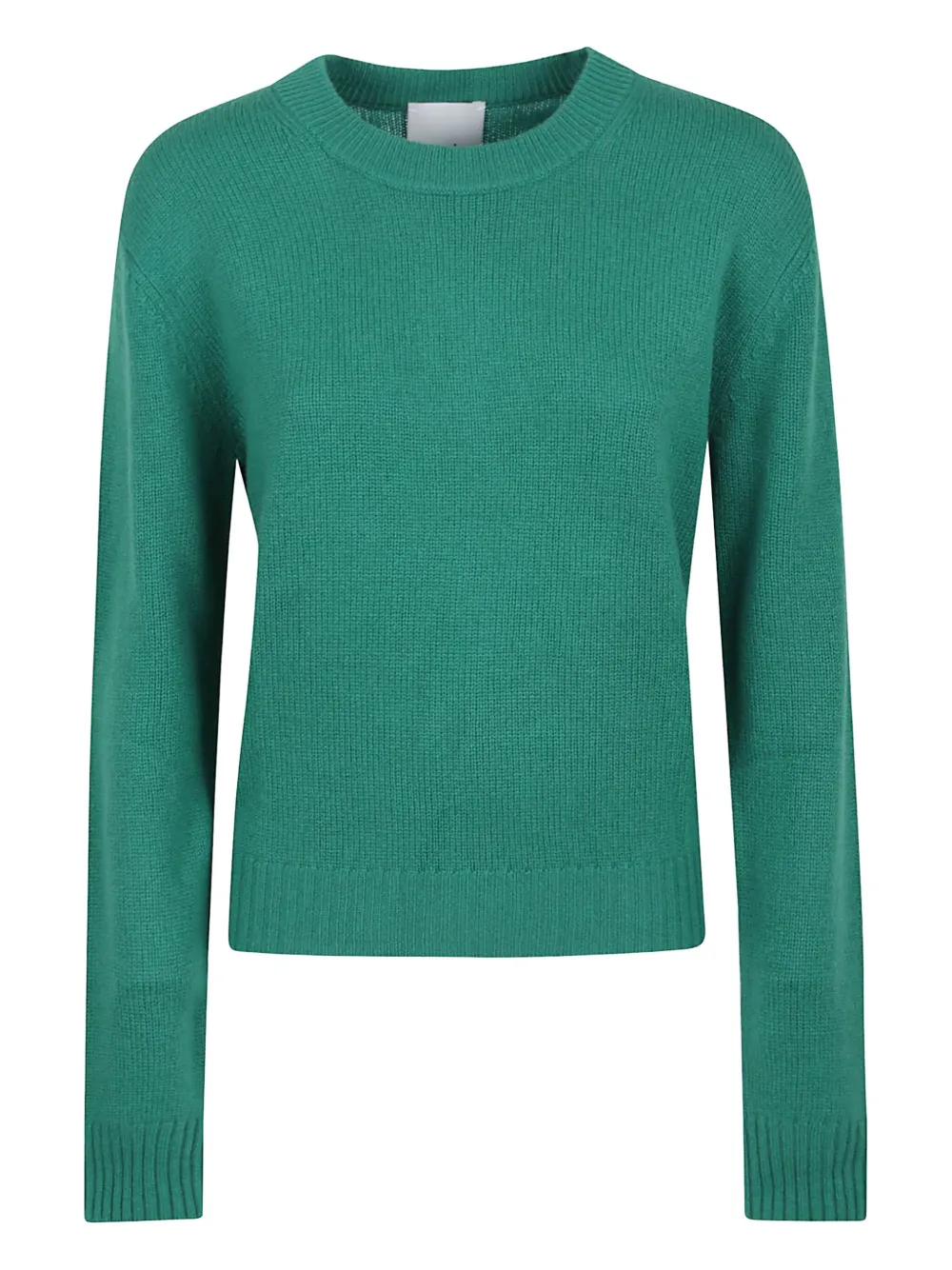 Allude round-neck cashmere sweater Groen