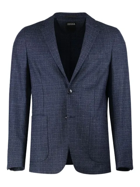 Zegna notched-lapel blazer