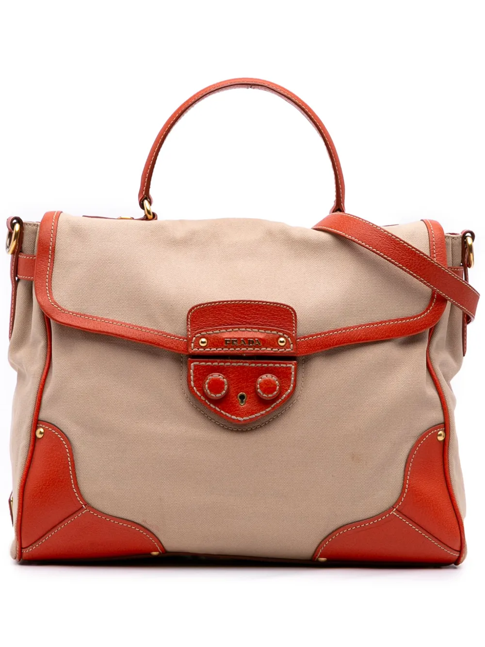 2000-2025 Cinghiale Trimmed Canapa Top Handle Bag satchel