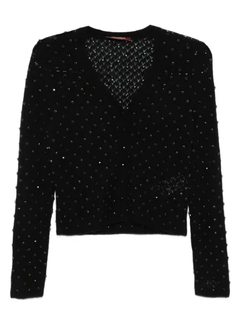 Max Mara embellished v-neck cardigan