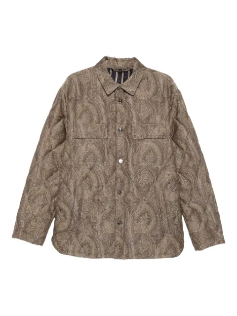 ETRO paisley-print shirt jacket