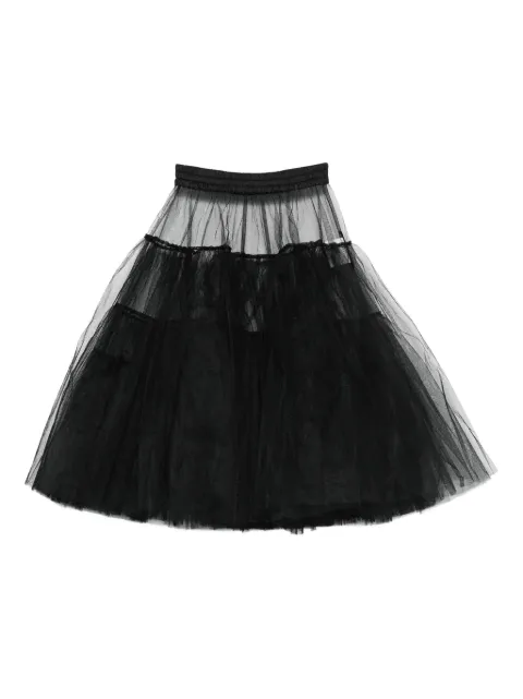 Rundholz layered tulle mini skirt