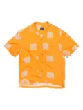 Pas de Mer Midnight Desert shirt - Orange