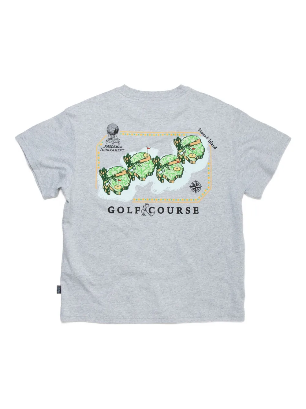 Pas de Mer golf course tee - Grijs
