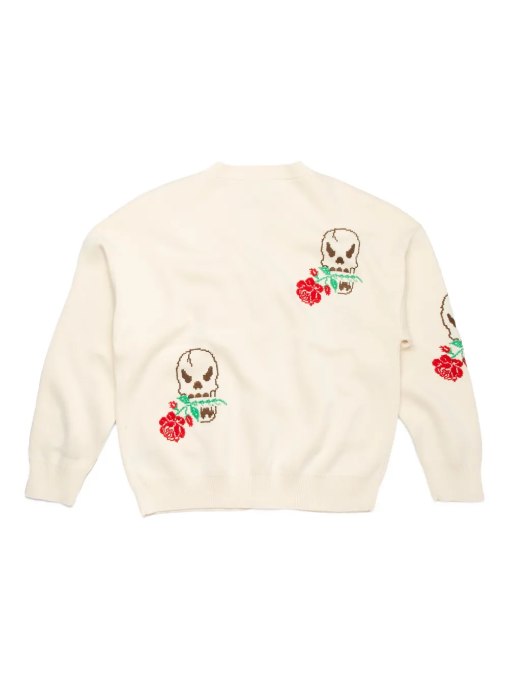 Pas de Mer skull rose cardigan | Cardigans | Image 2