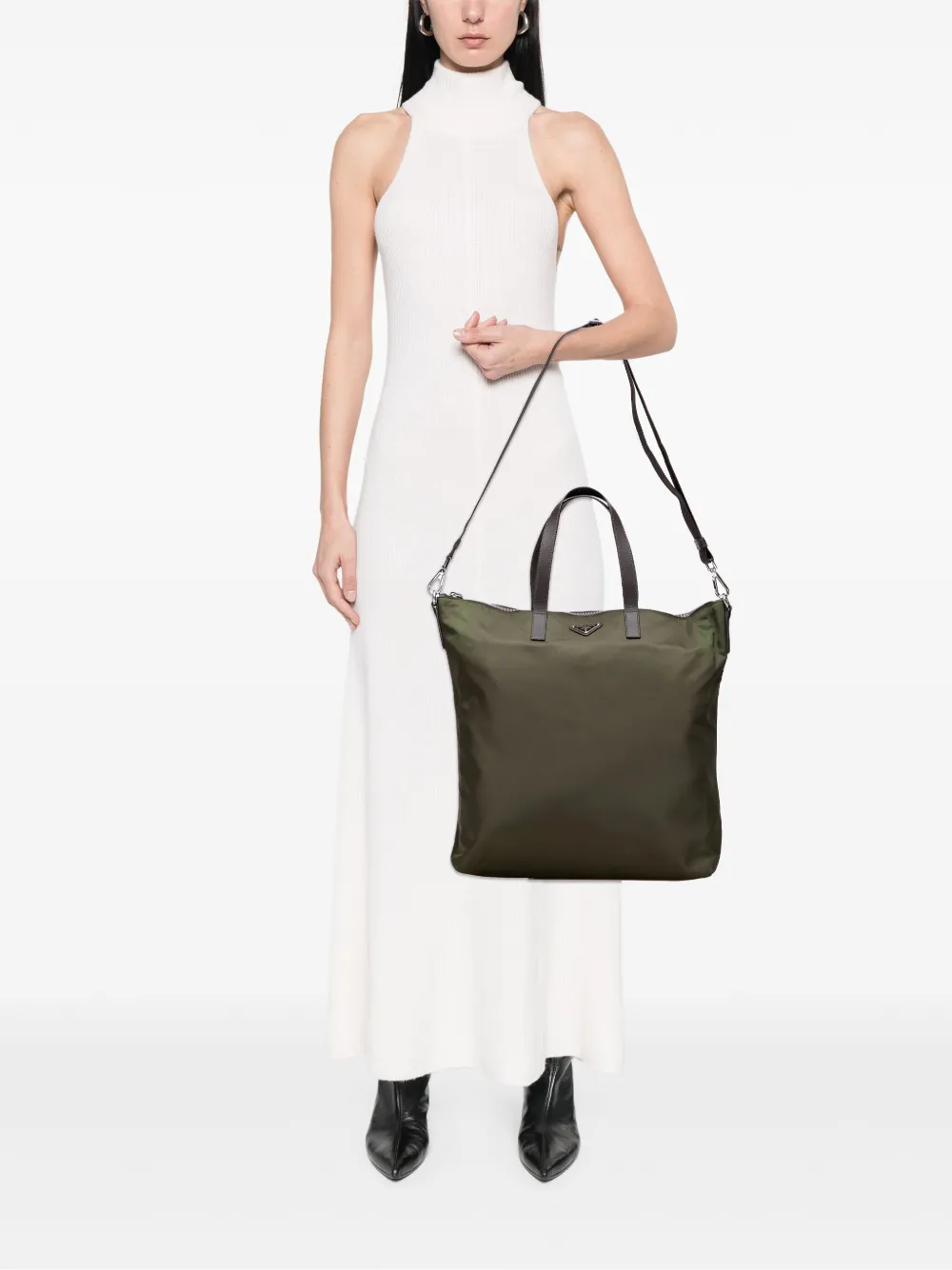Prada Pre-Owned 2013-2020 Tessuto satchel | Pre-Owned | Image 2