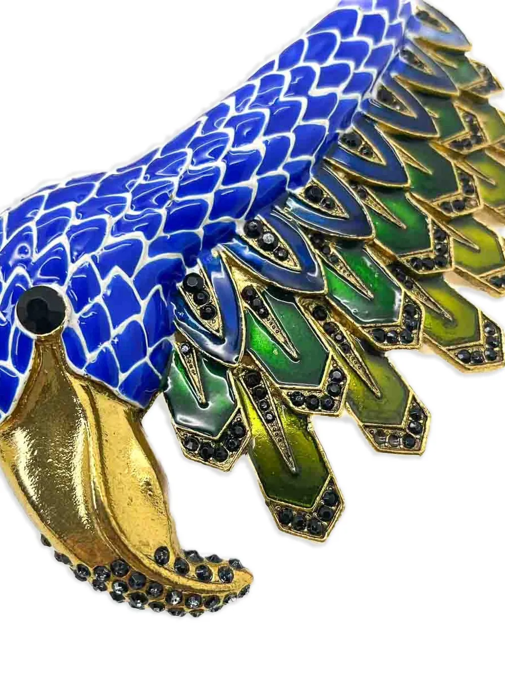 Jennifer Gibson Jewellery 2010s Cavalli Flamingo statement collar necklace | Image 2